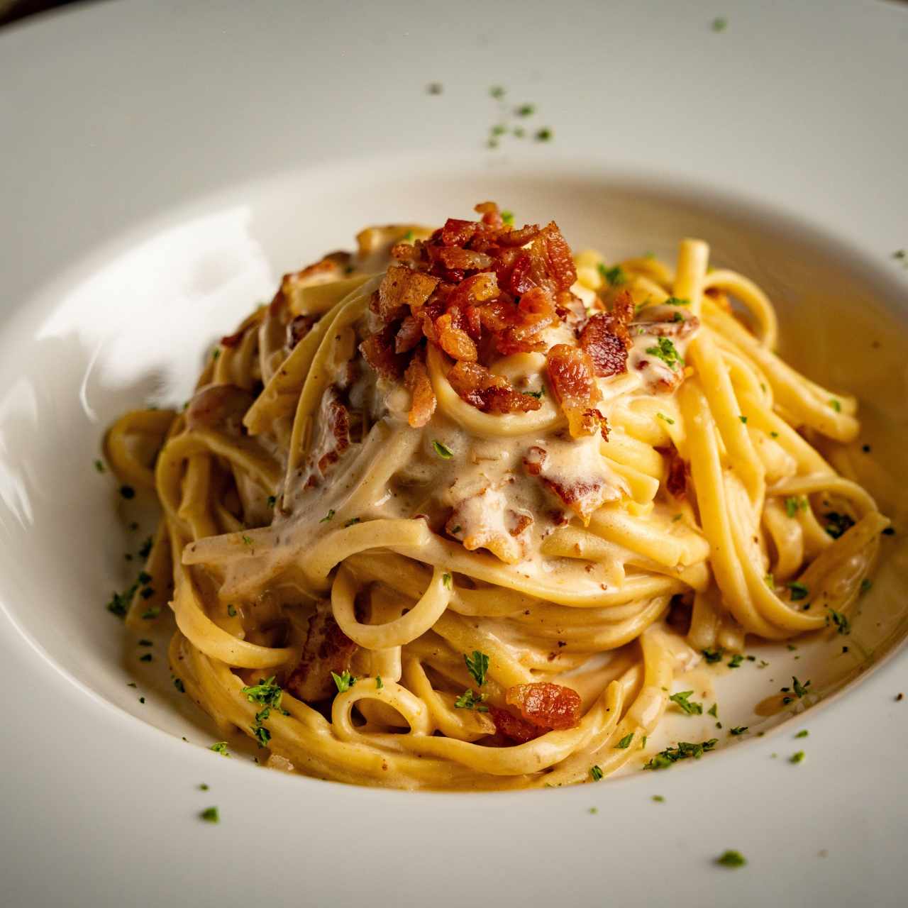 PASTA A LA CARBONARA
