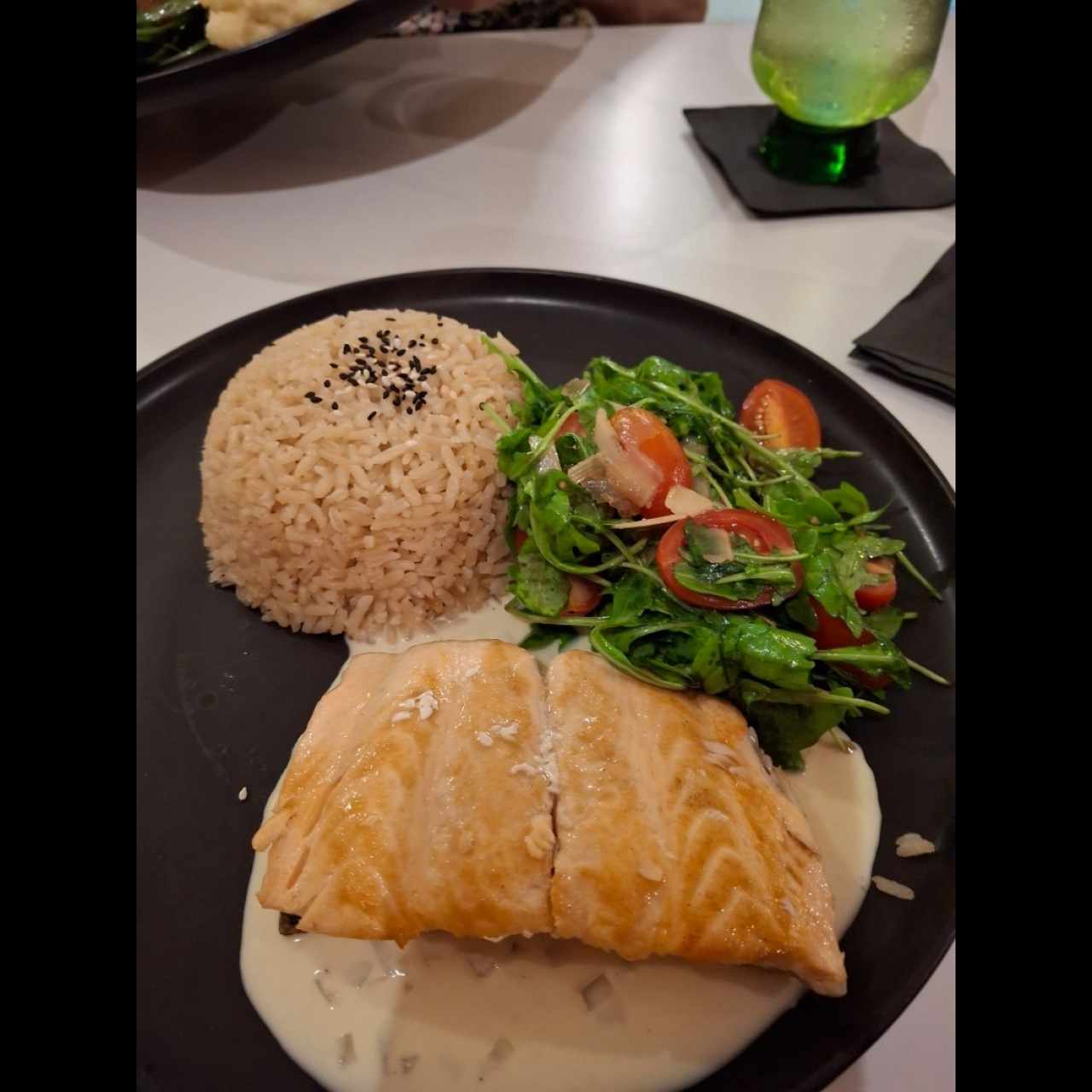 Menú lunch Salmón 