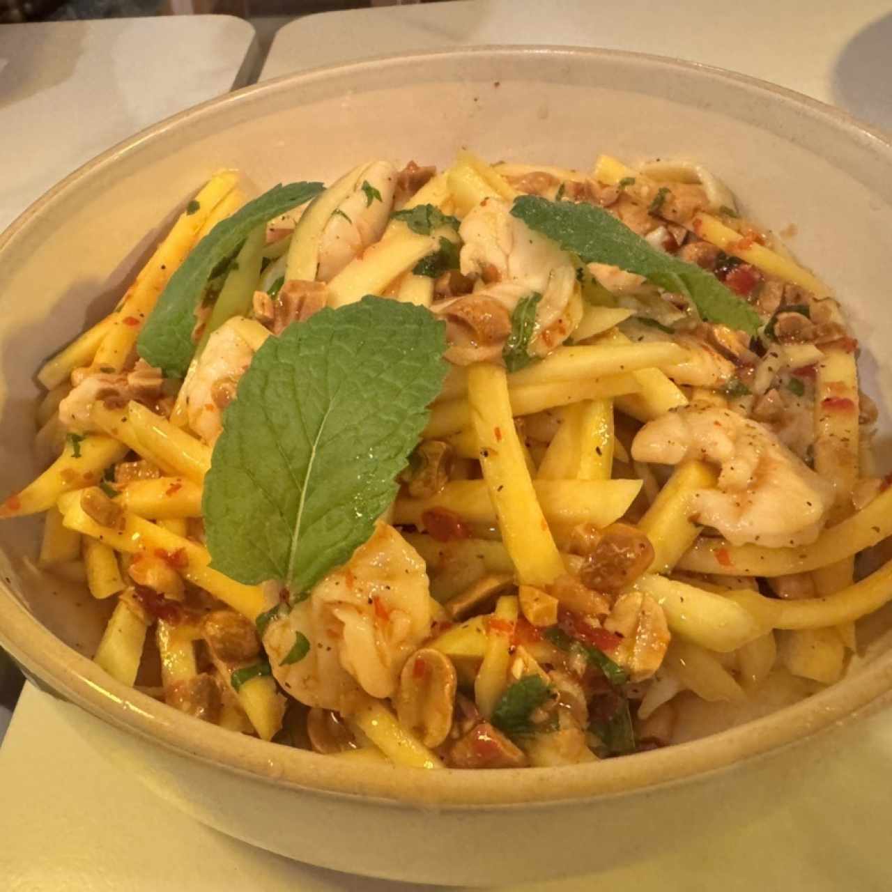 Ensalada de mango