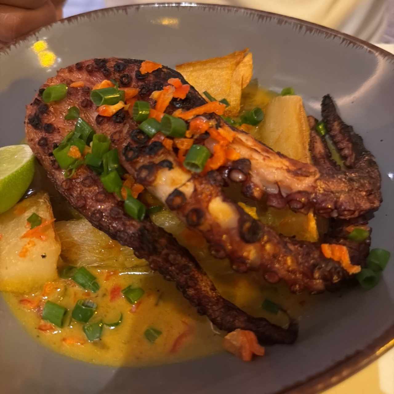 Pulpo a la parrilla 