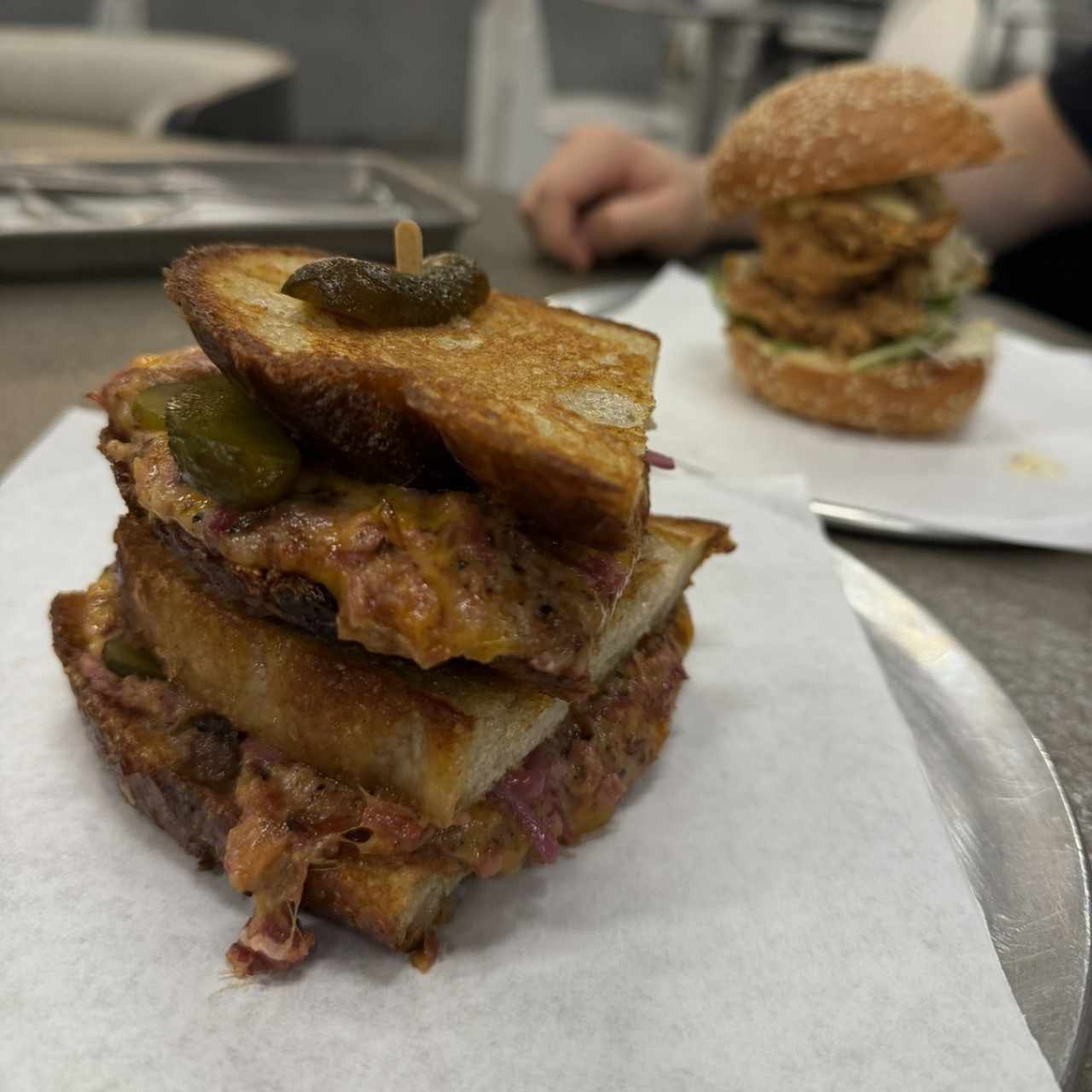 Pastrami sandwich