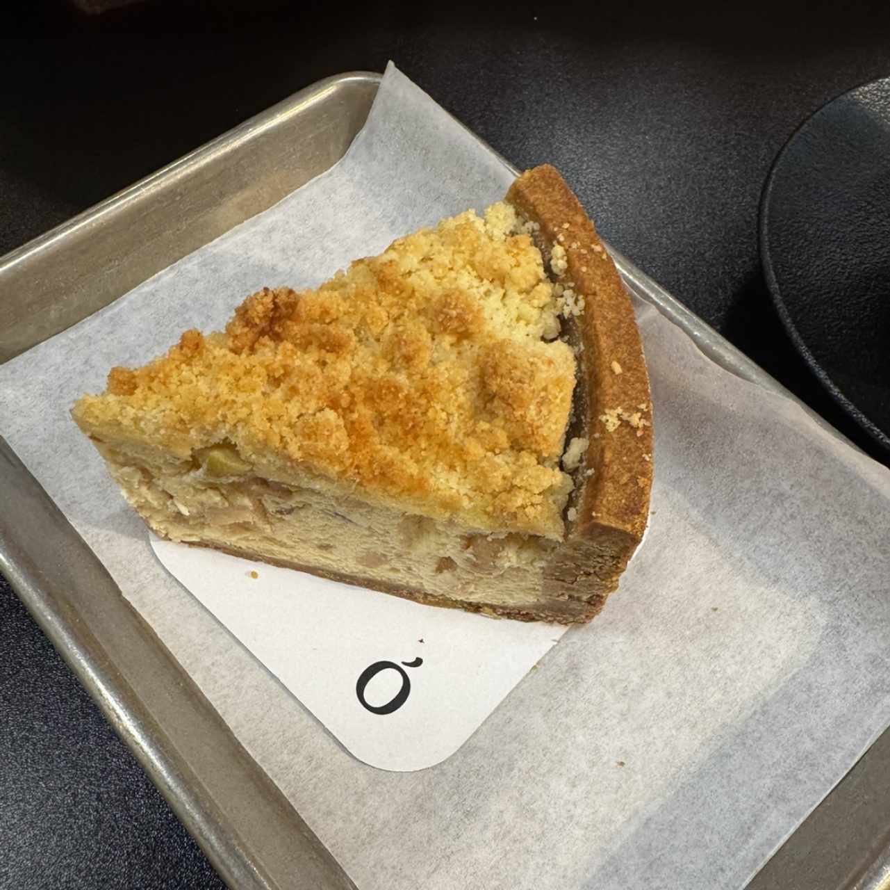 NY cheesecake apple crumble