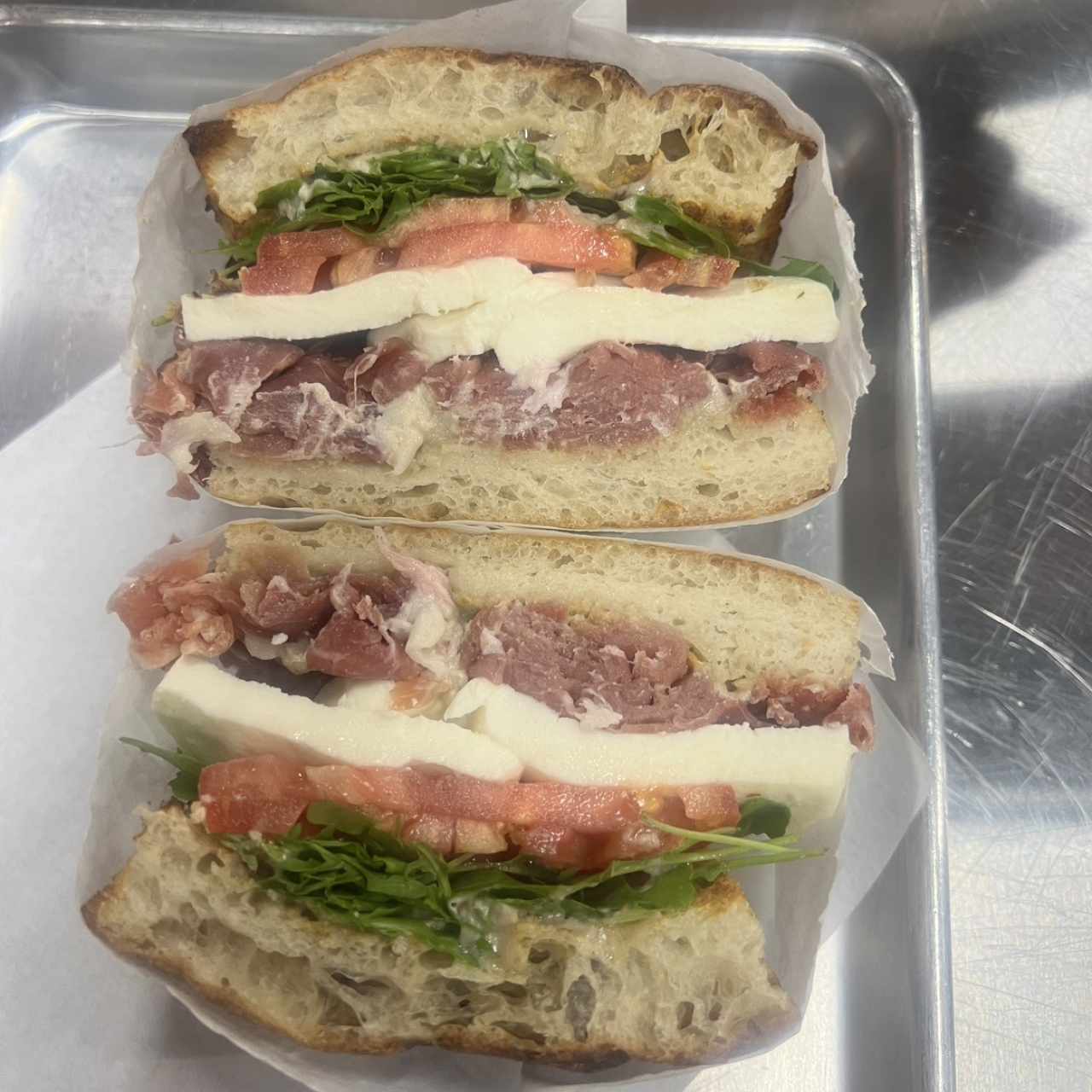 Focaccia de iberico 