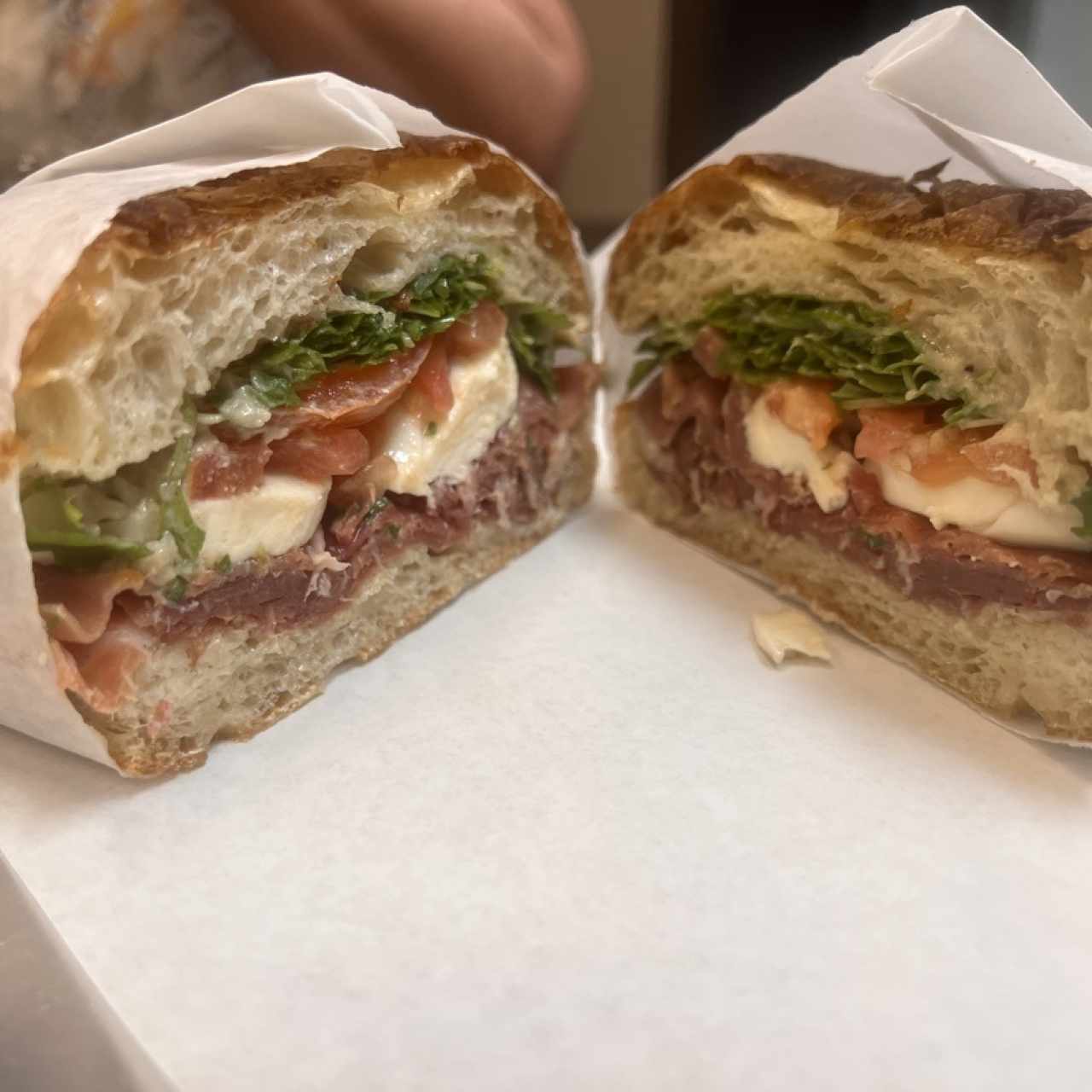 Focaccia de prosciutto 
