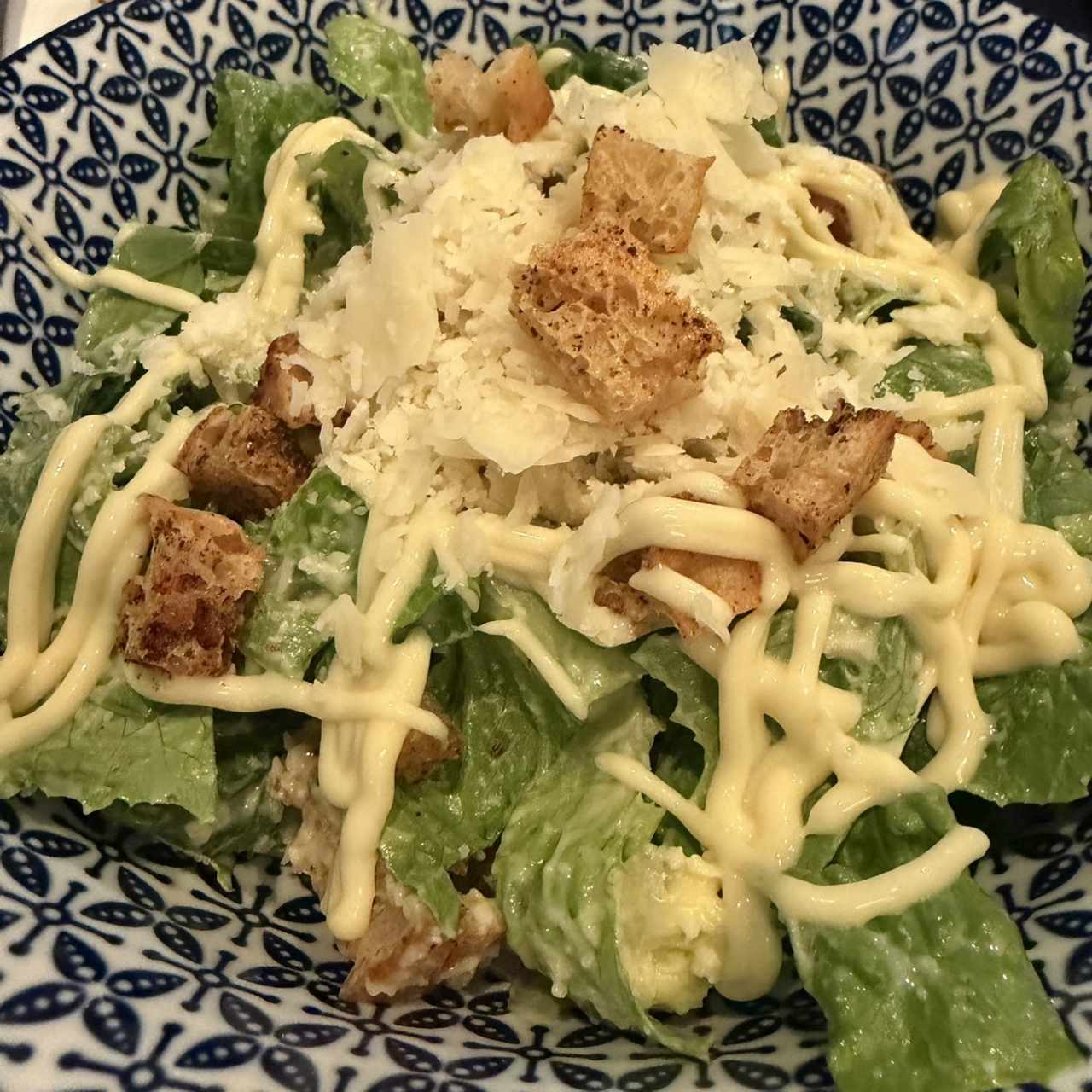 Ensalada Cesar sencilla