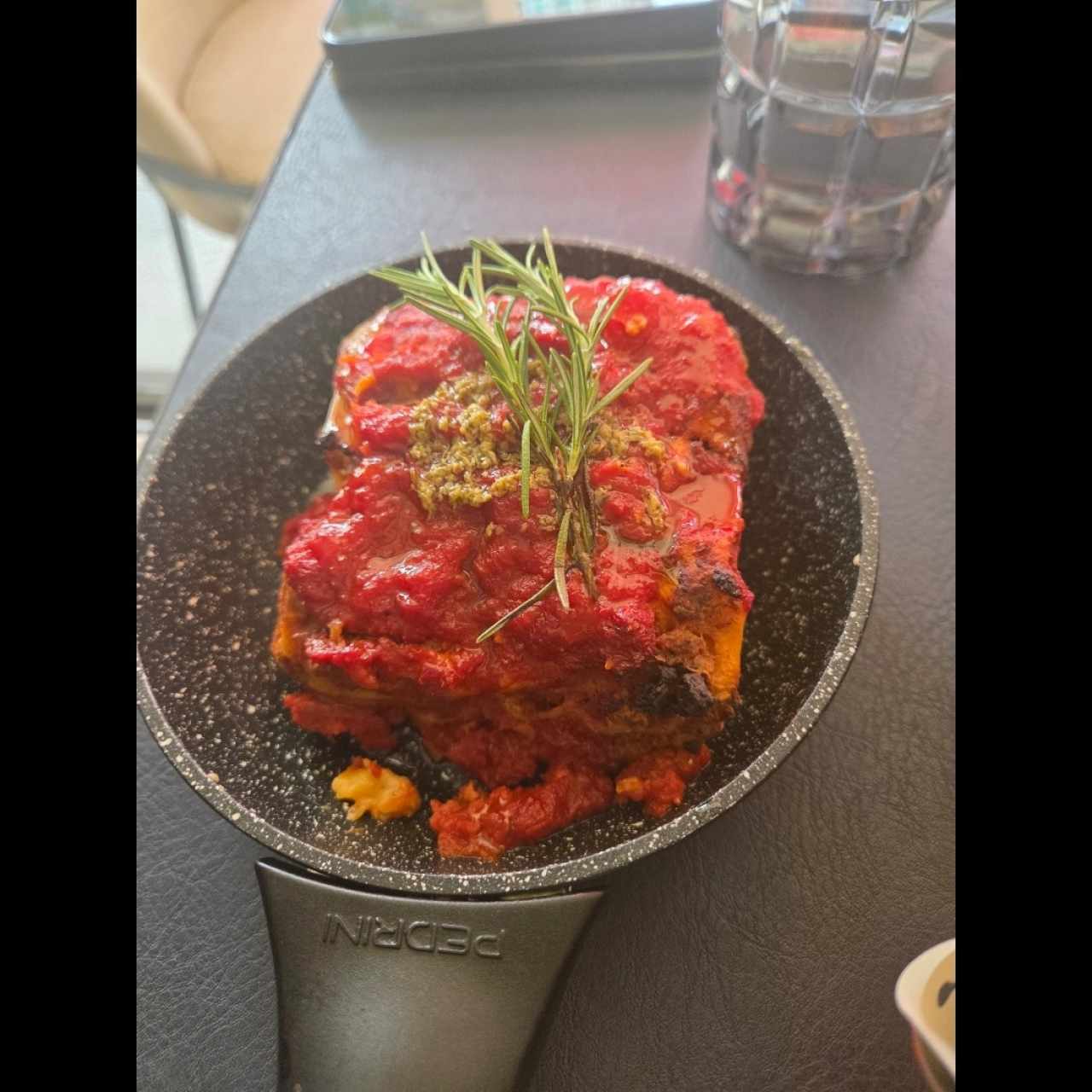 Lasagna de carne