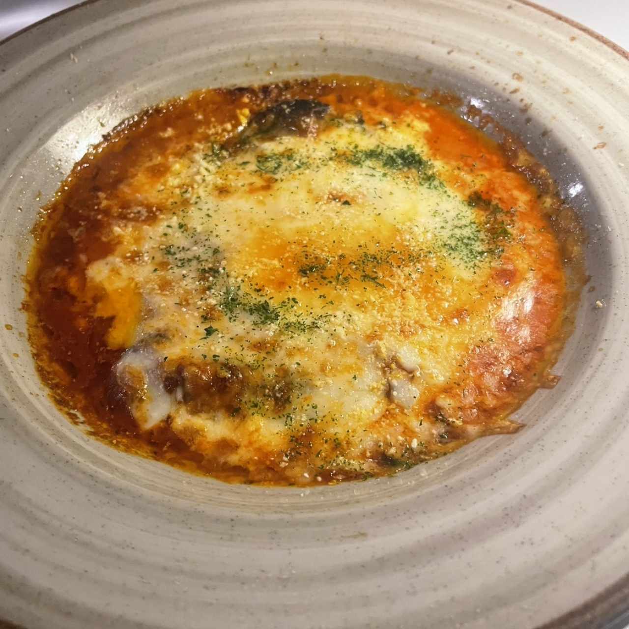 Berenjenas gratinadas 