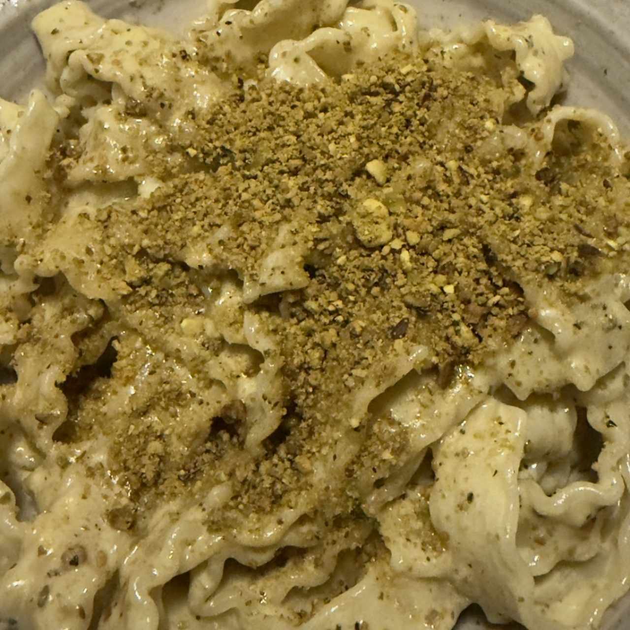 Fettucine pesto e pistacchio