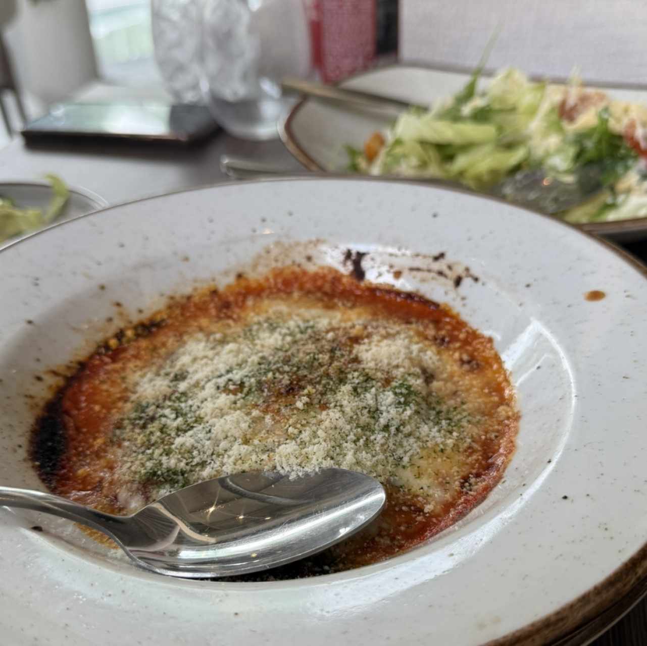 Berengena a la parmigiana 