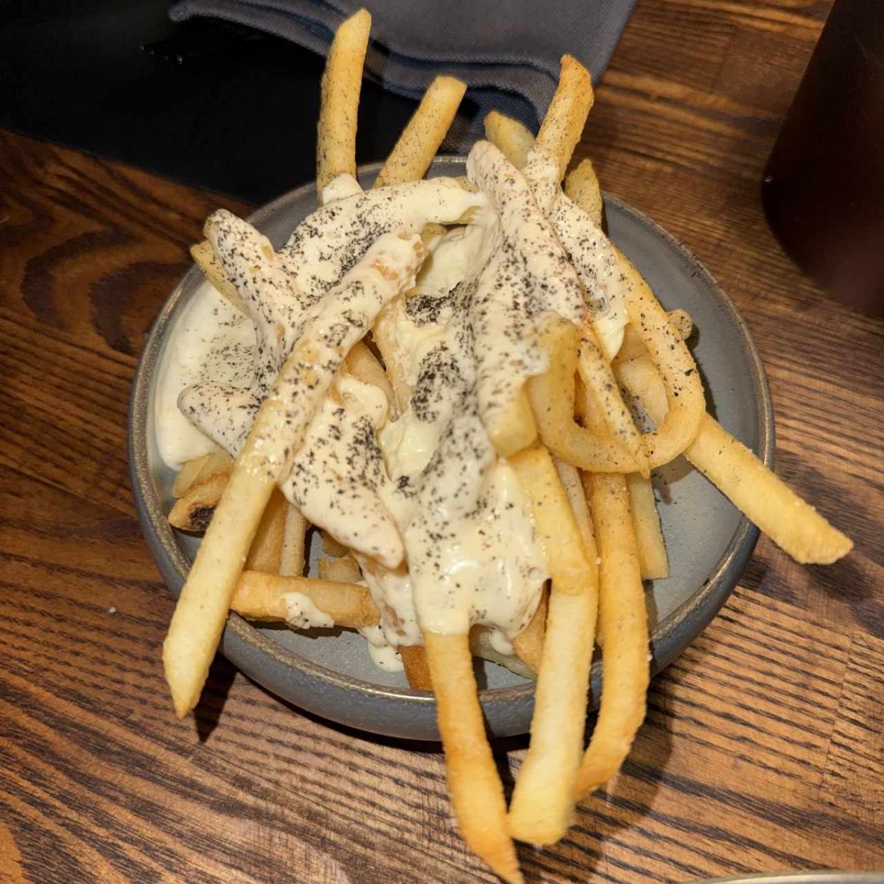 Papas trufadas 