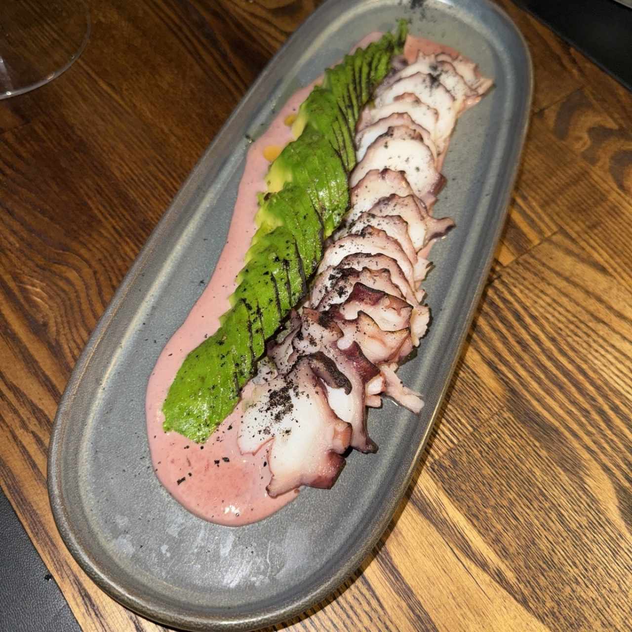 Tiradito de pulpo 
