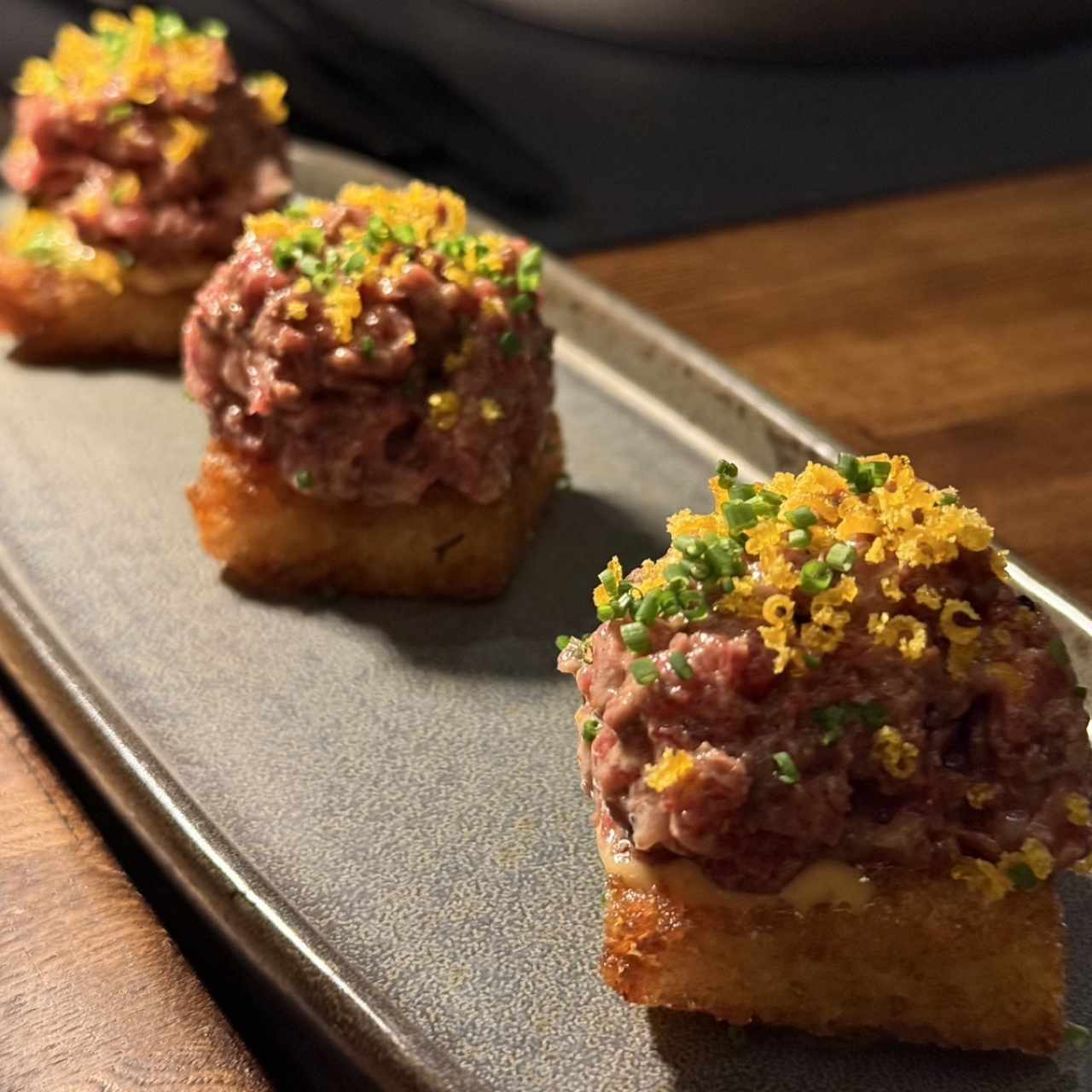 Wagyu rice cake