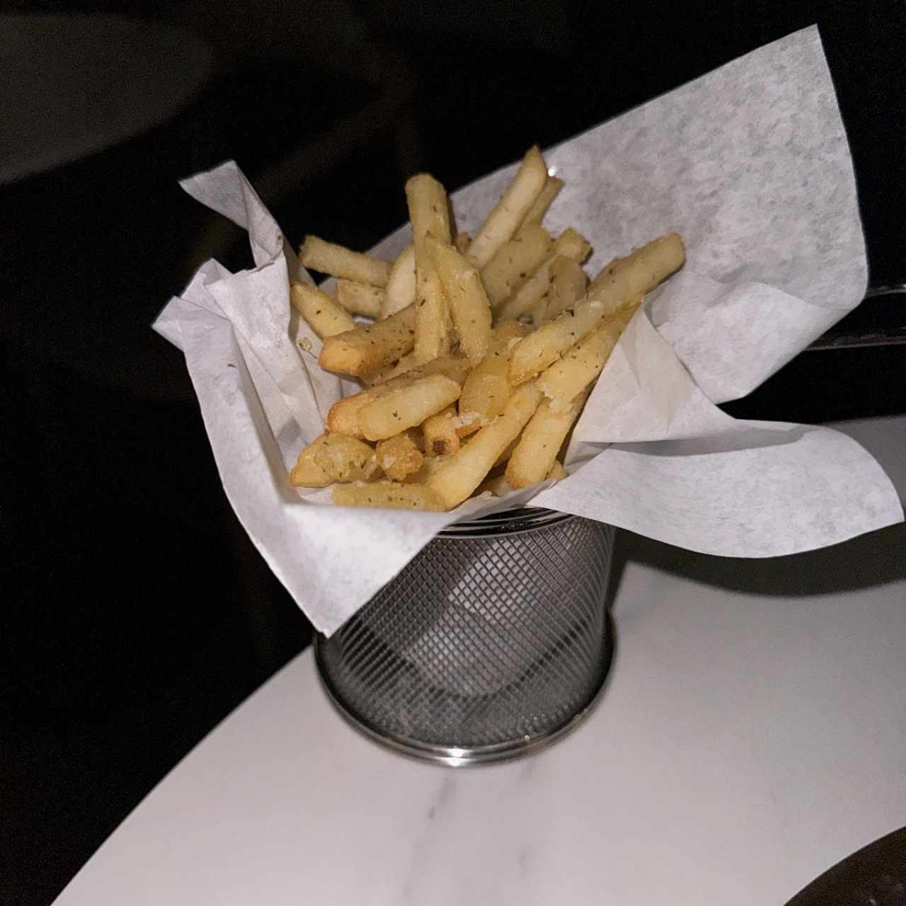 Papas trufadas