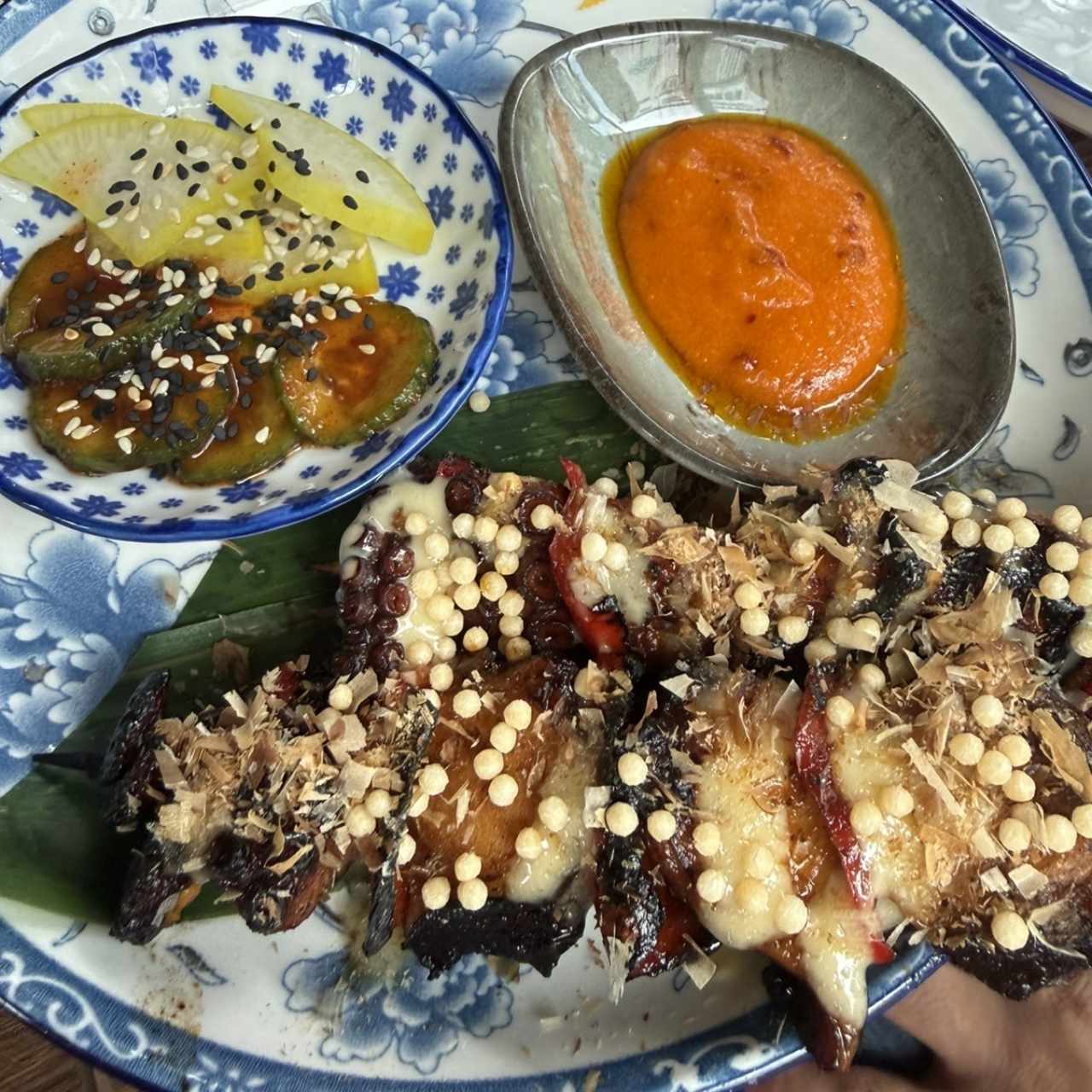 Yakitori de pulpo
