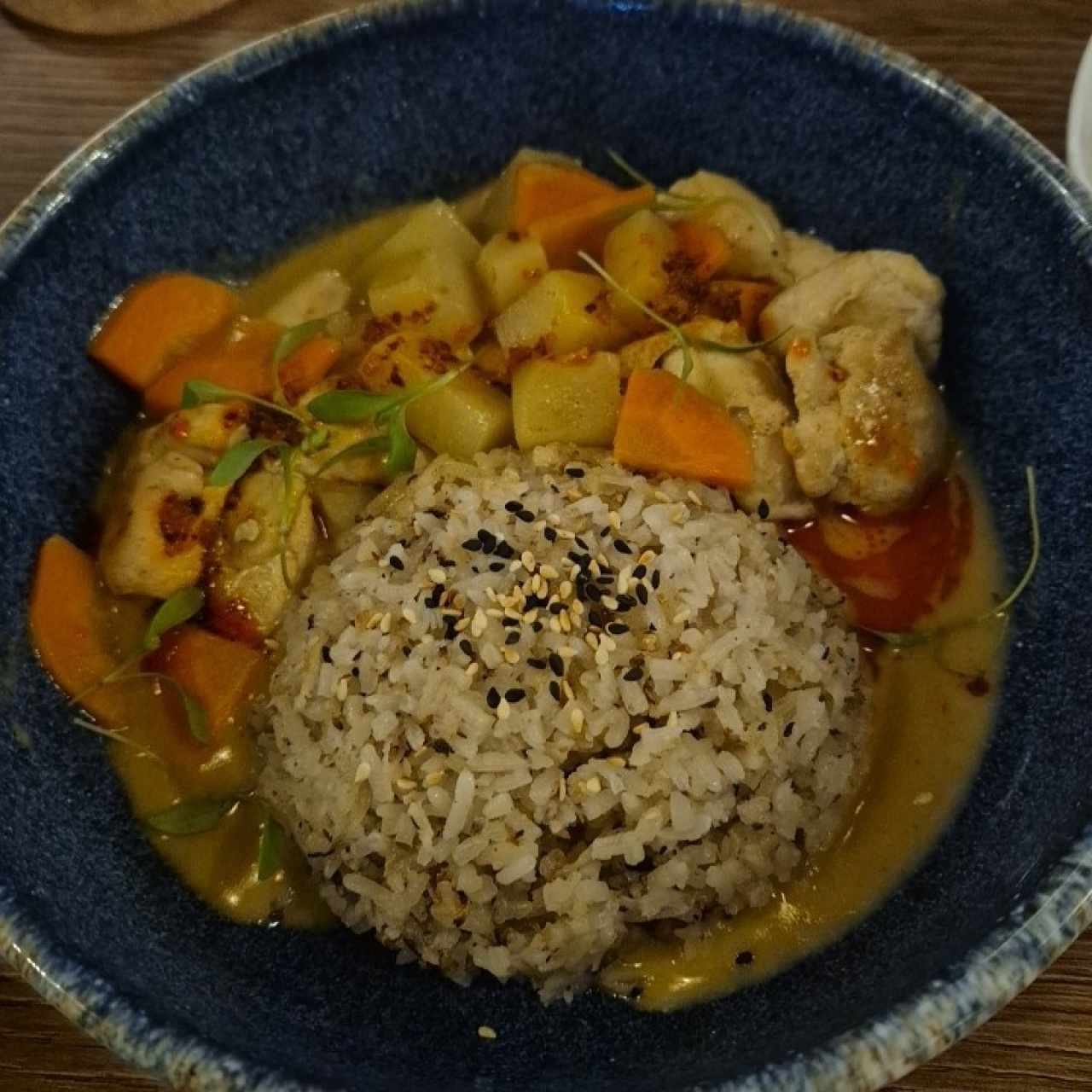 Japanese curry chicken