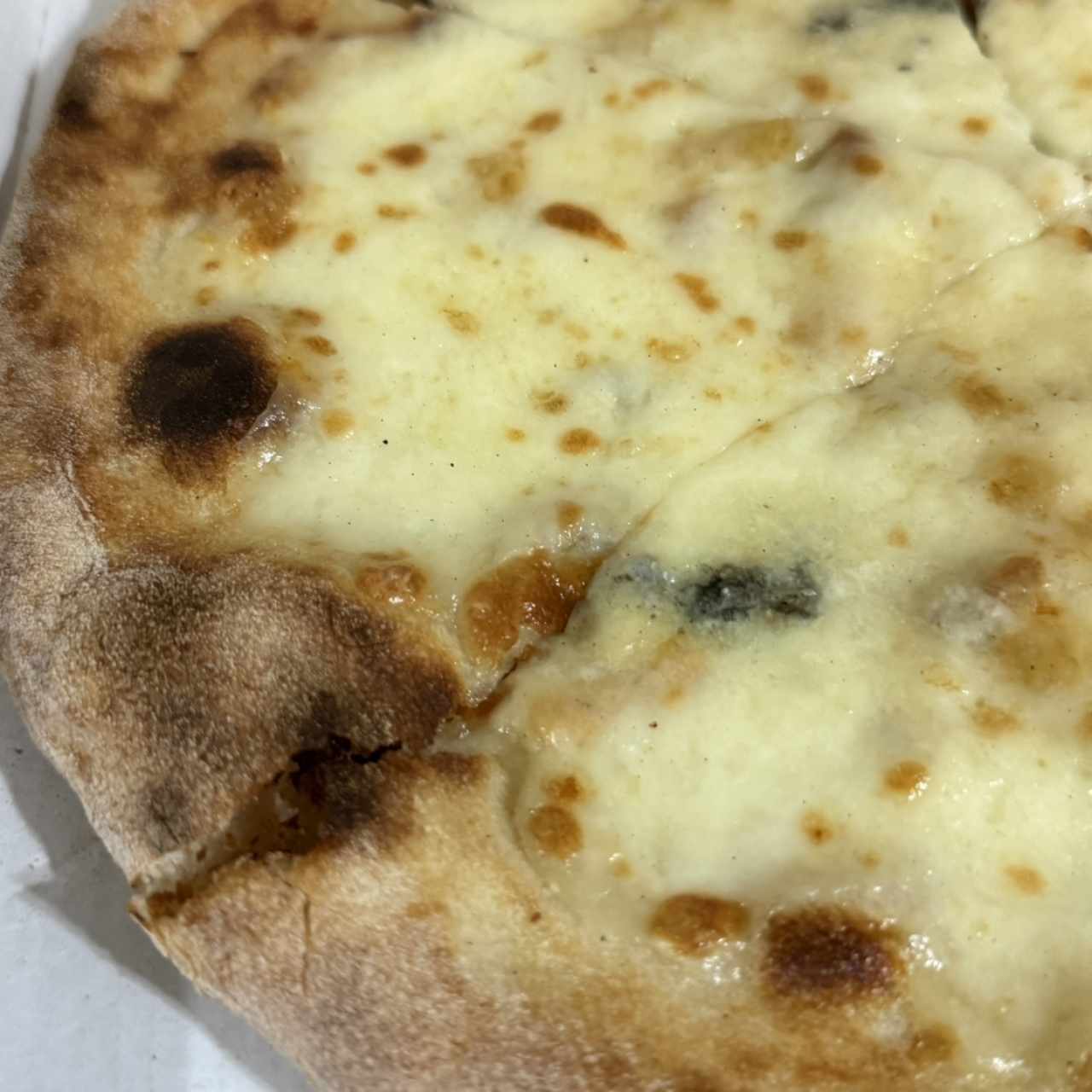 Pizza cuatro quesos