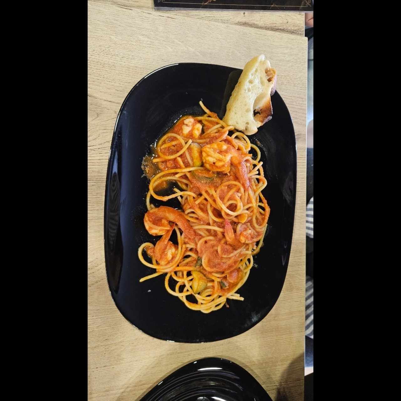 spaguetti scampi
