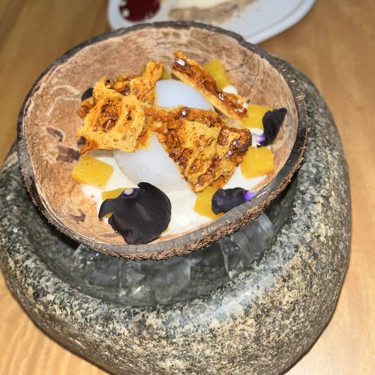 Postre de coco