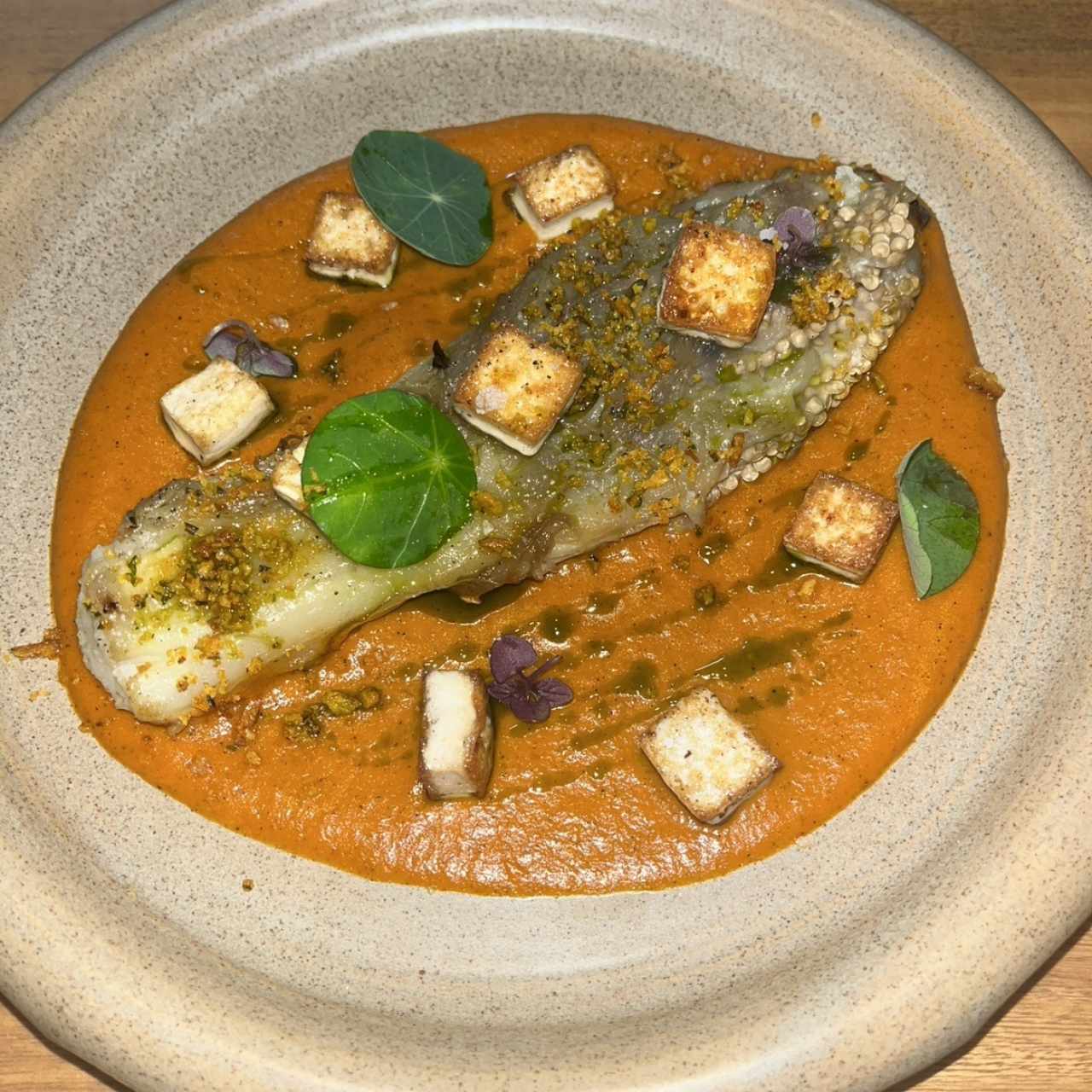 Berenjena al curry