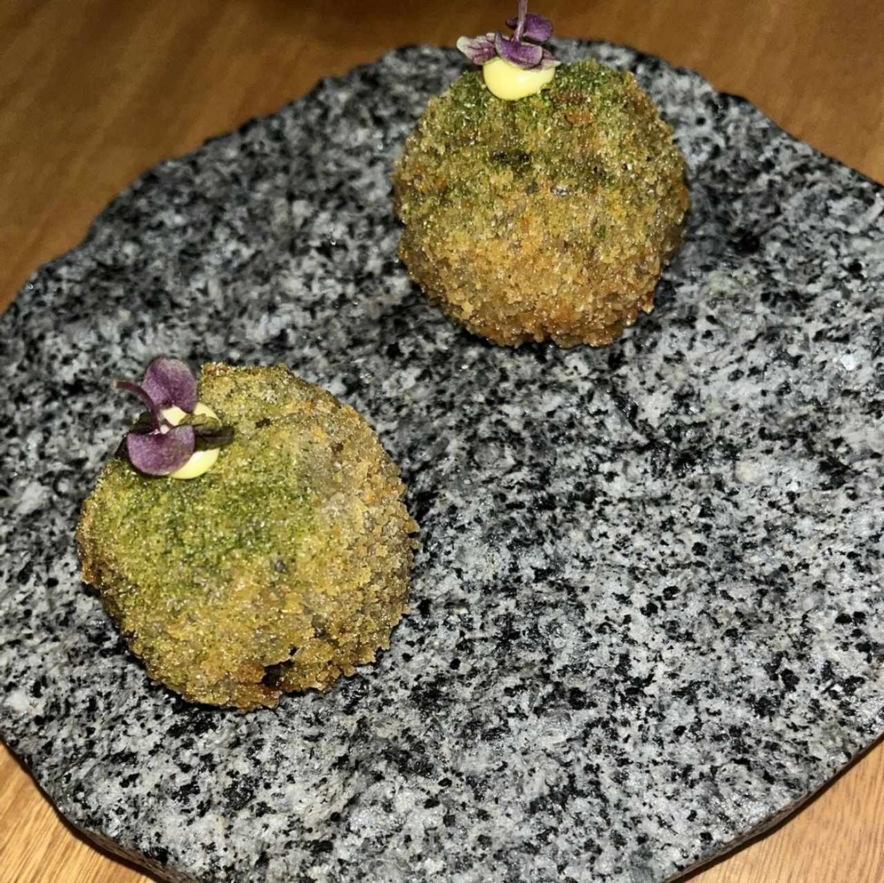 Croquetas portobello 