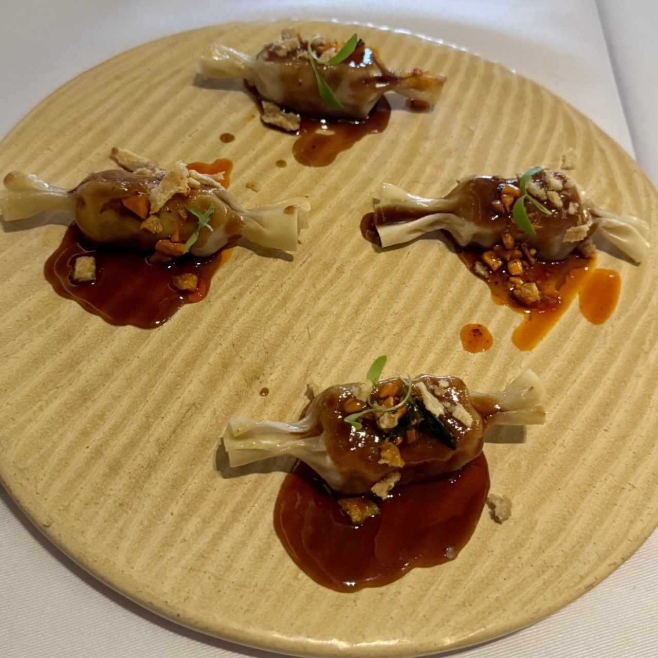 Dumplings caramelle 