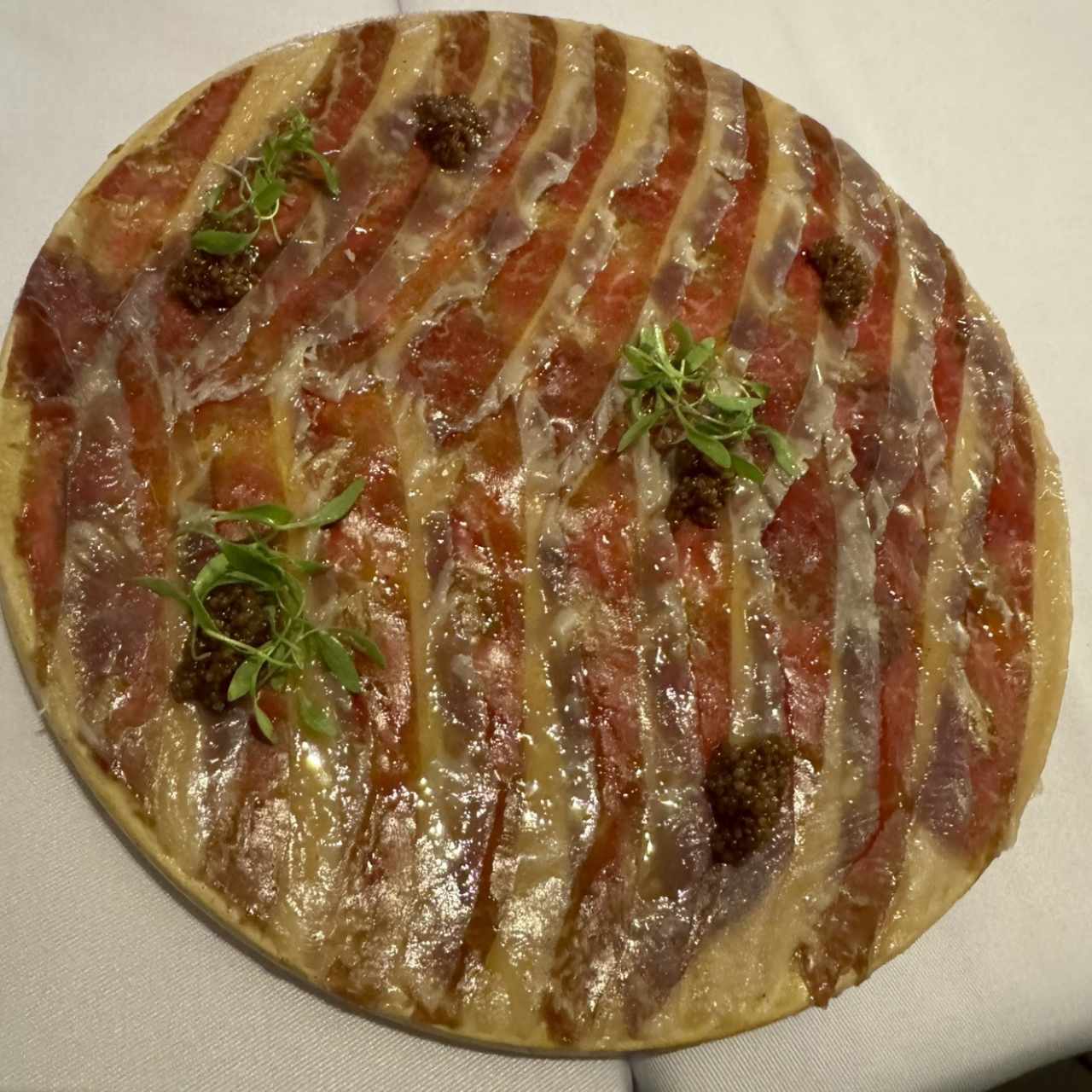 Carpaccio de picaña 