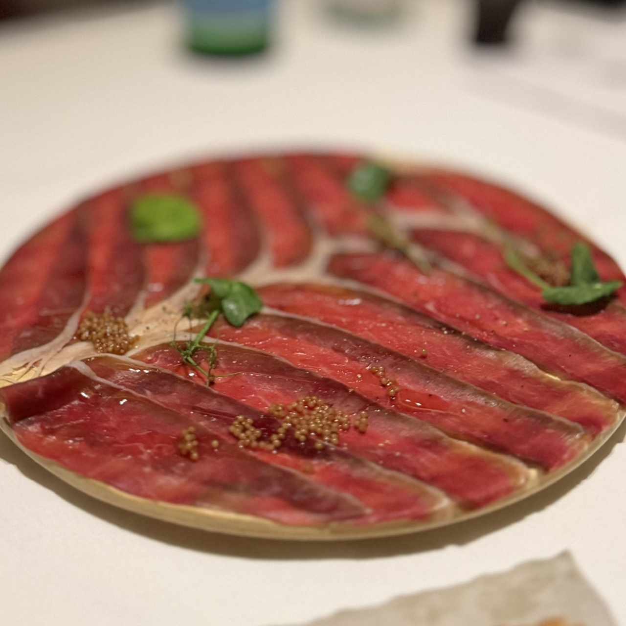 Carpaccio de Picaña