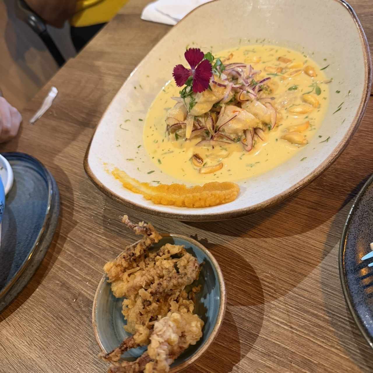 Ceviche carretillero arañitas aparte