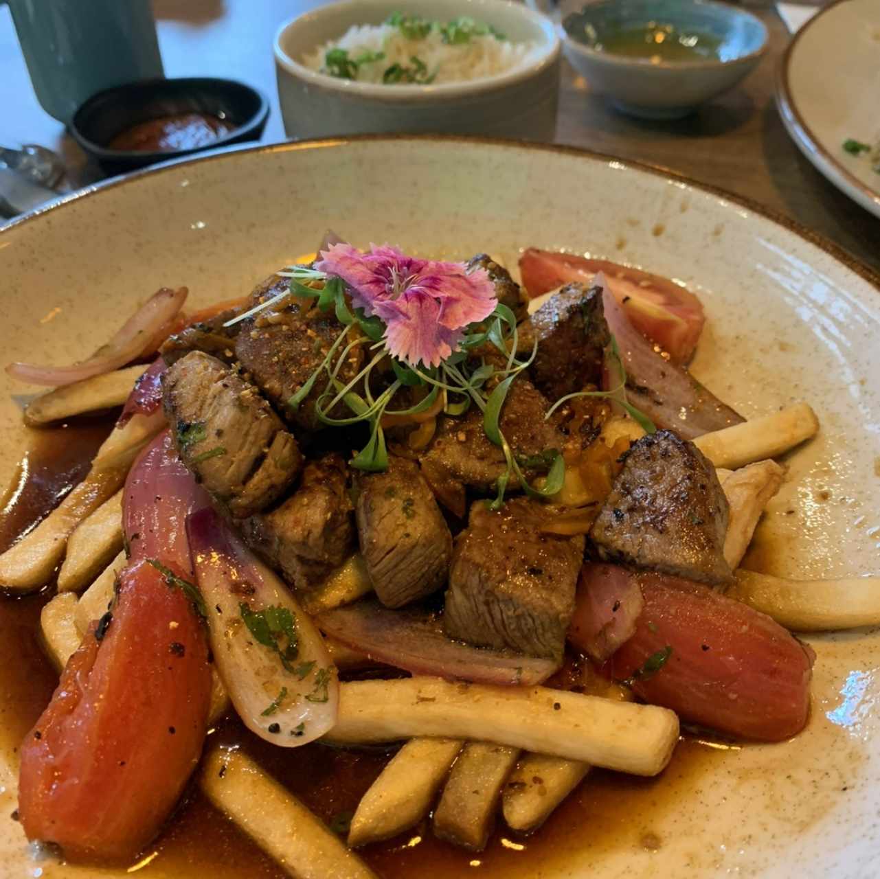 Lomo Saltado de Res