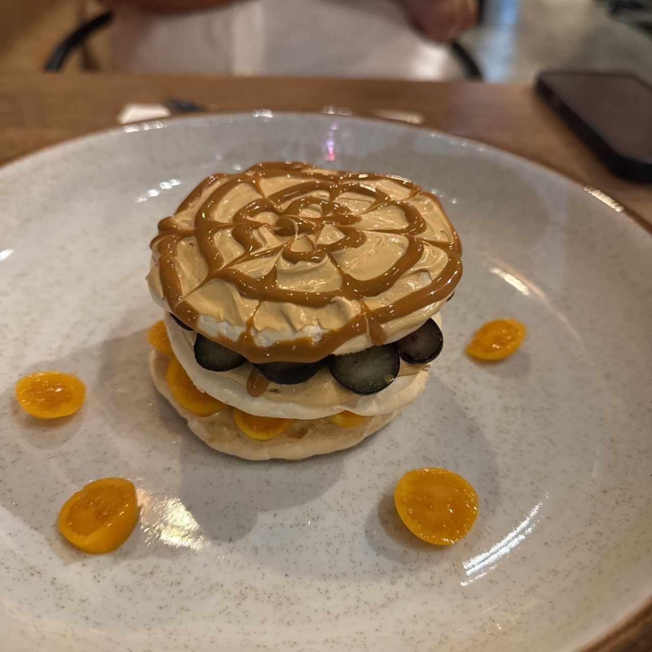 Postre flameado