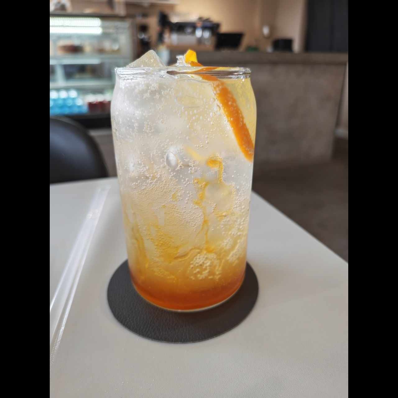 Passion honey soda