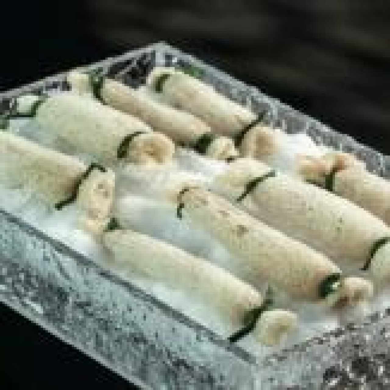 Bolita artesanales de Camarón con hongo del bambú oriental