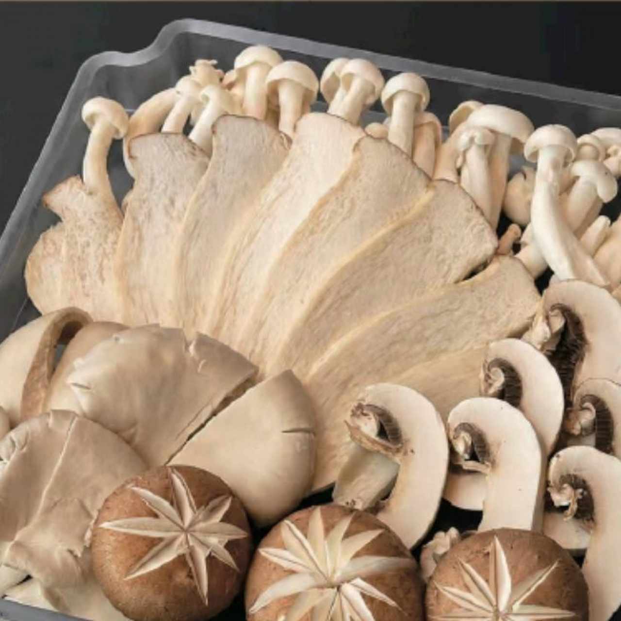 Bandeja de Hongos Variados