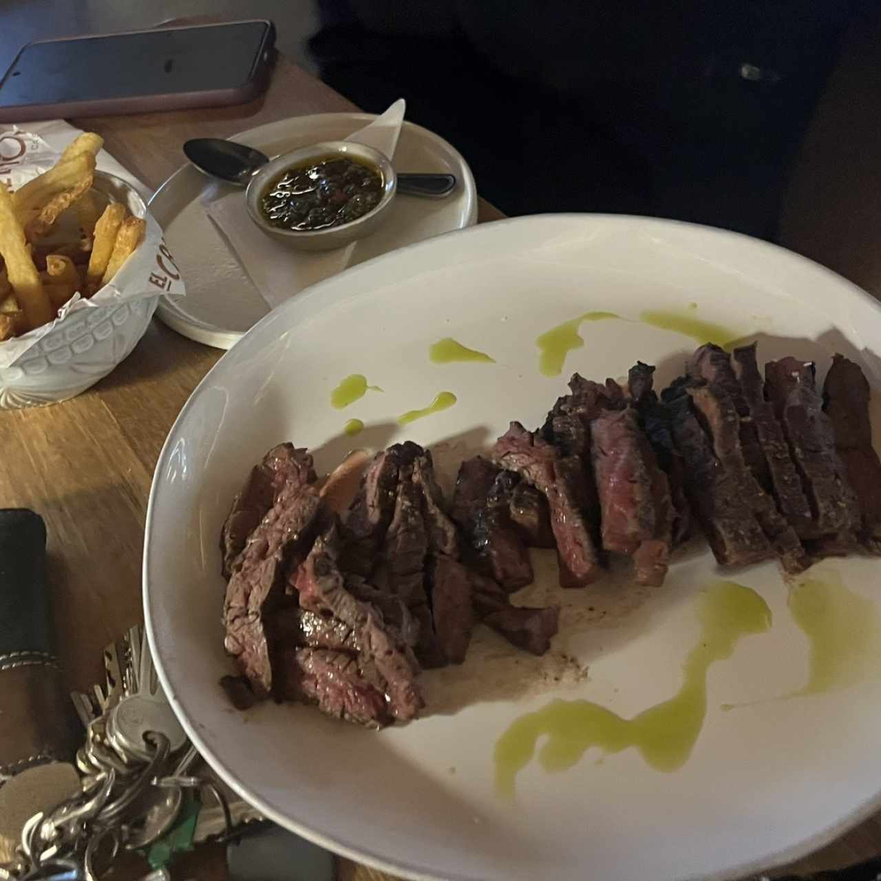ENTRAÑA DE RES 12OZ A LA PARRILA