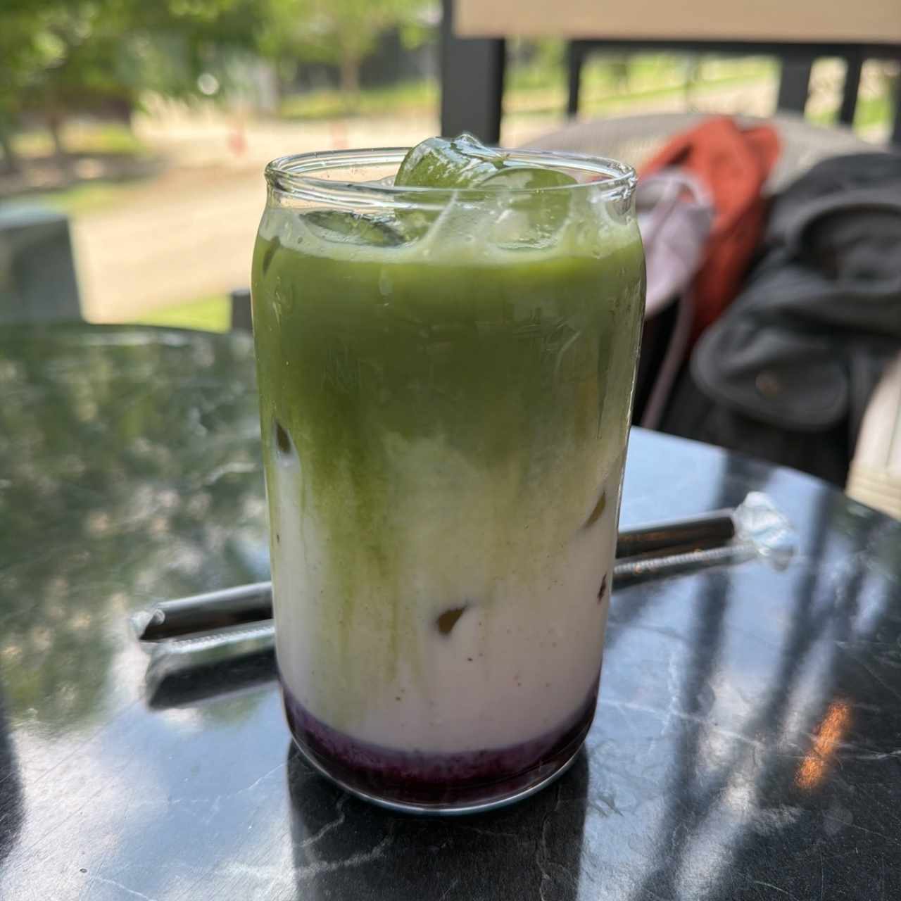 Myrtilo Iced Matcha Latte