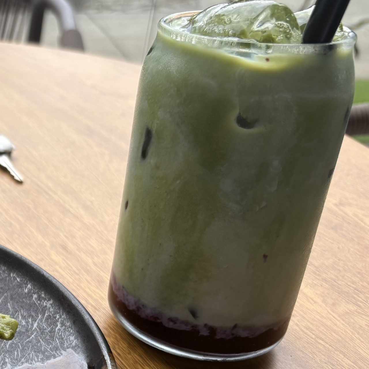 Blueberry matcha 
