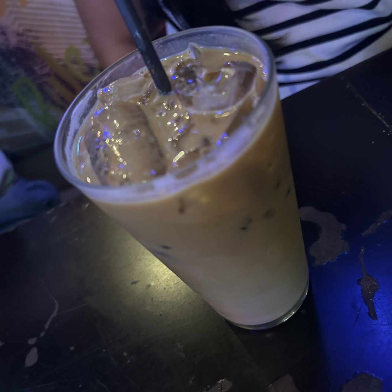 Café frío latte