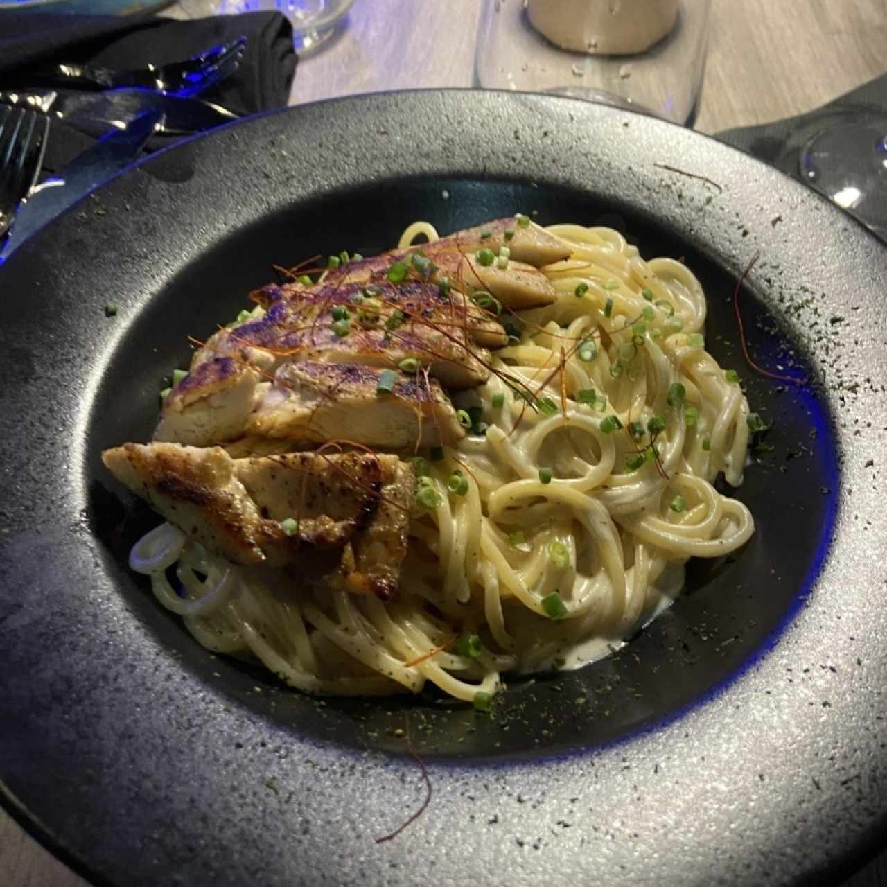 Linguini a la Crema