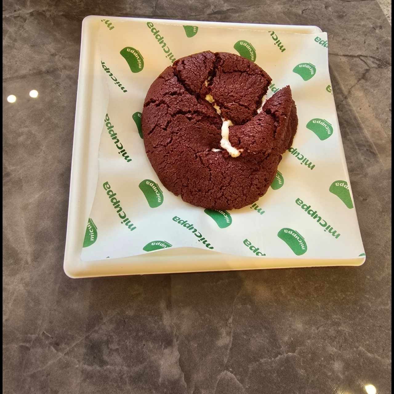 Galleta de red velvet