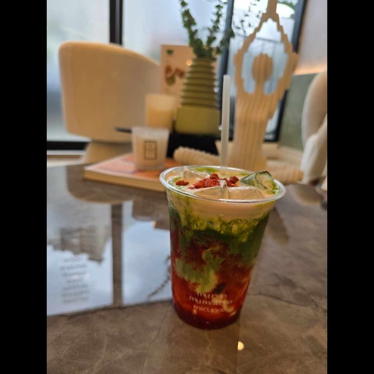 Sakura Strawberry Matcha