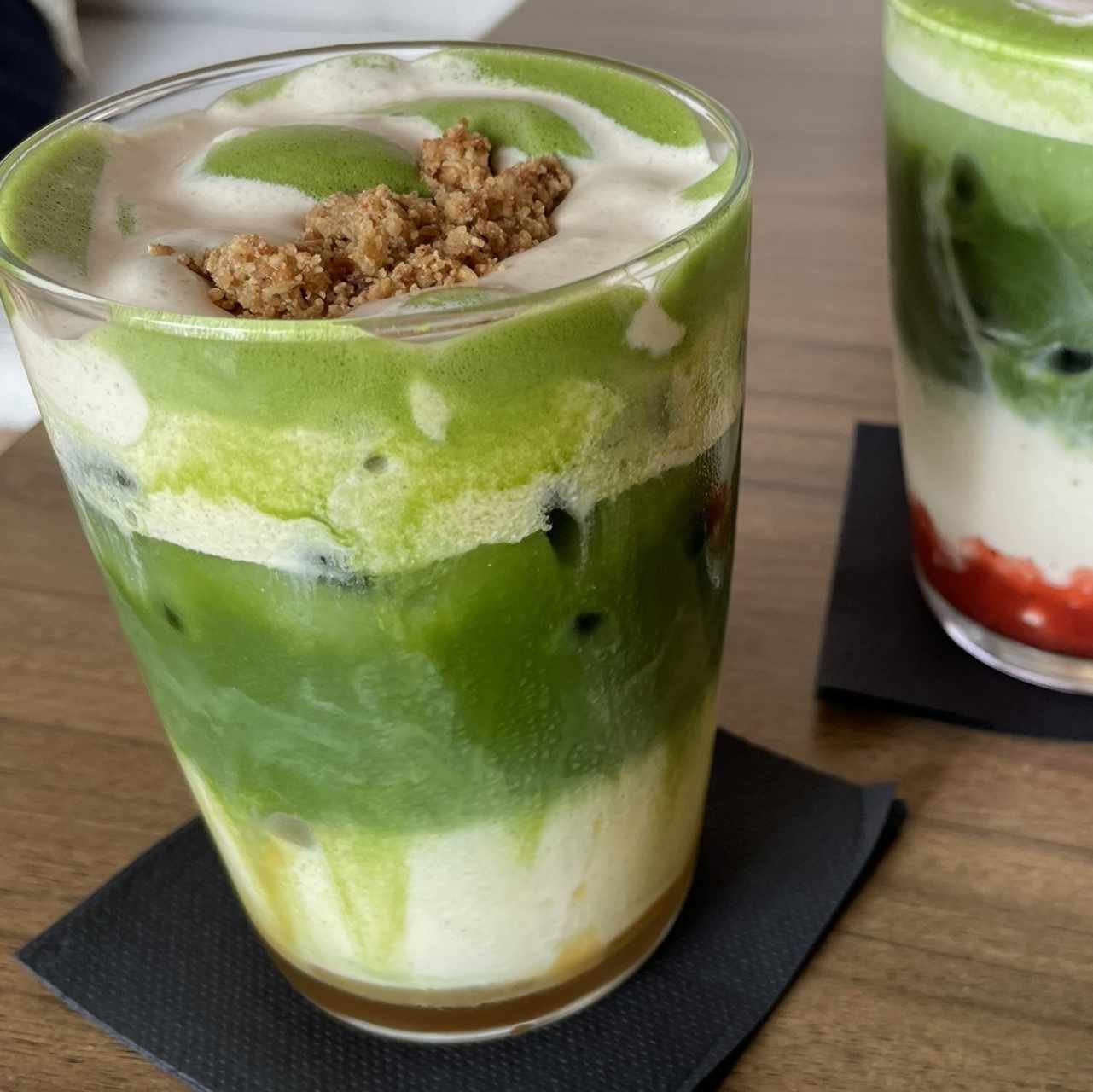 Caramel Apple Crumble Matcha