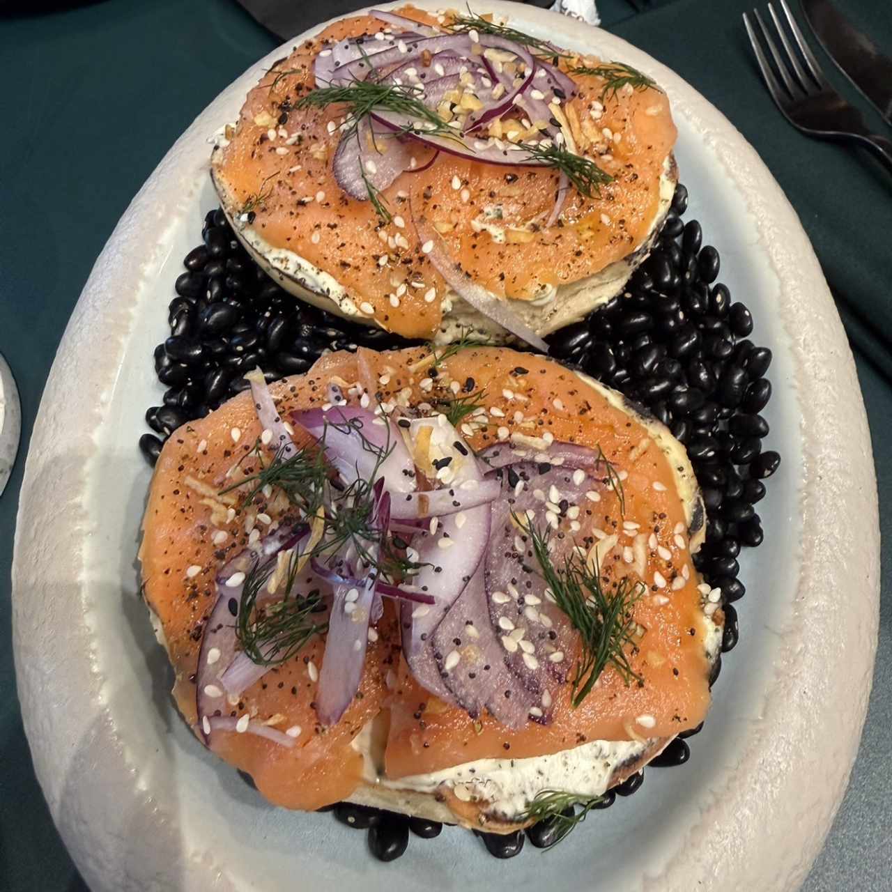 NY BAGELS - Salmón