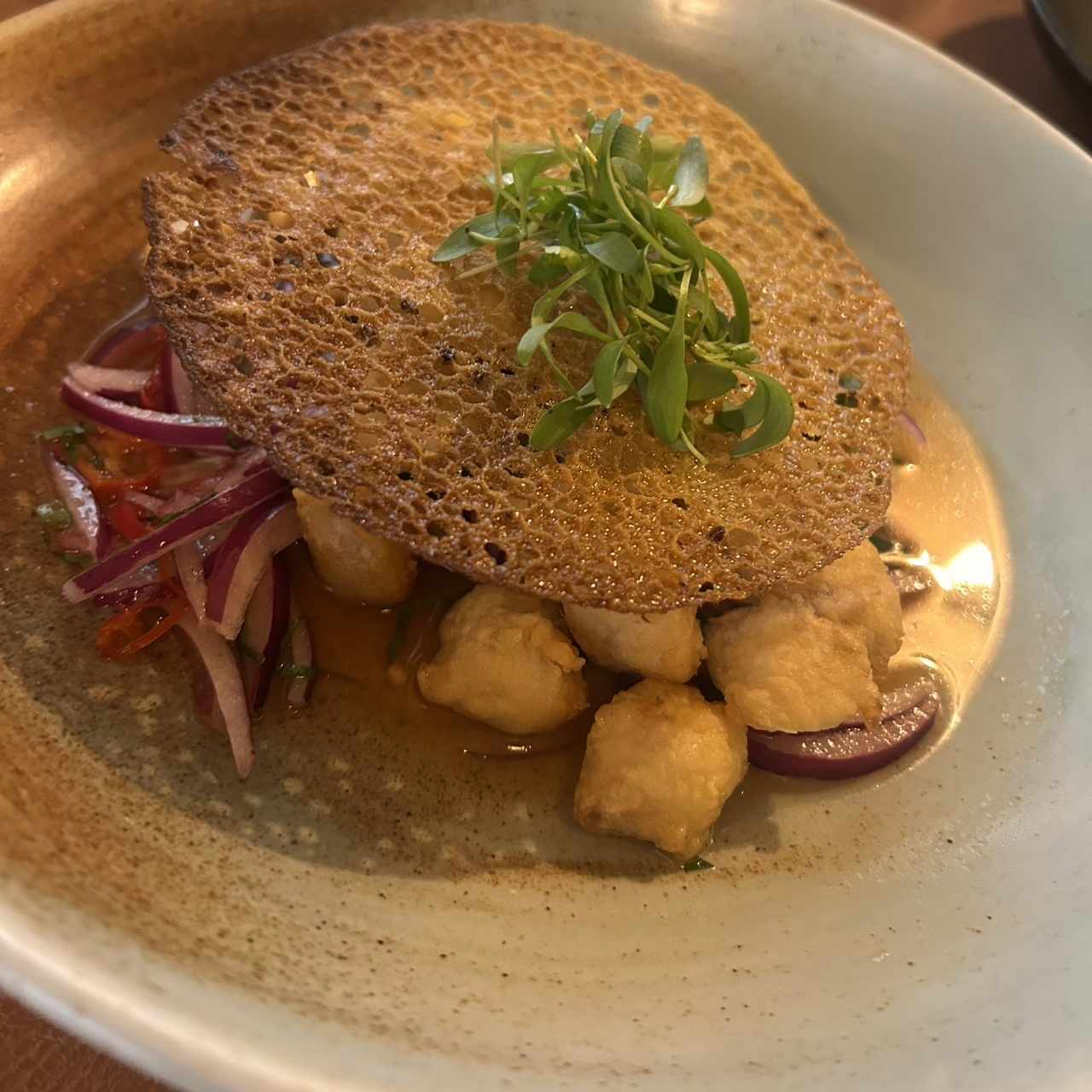 Ceviche frito