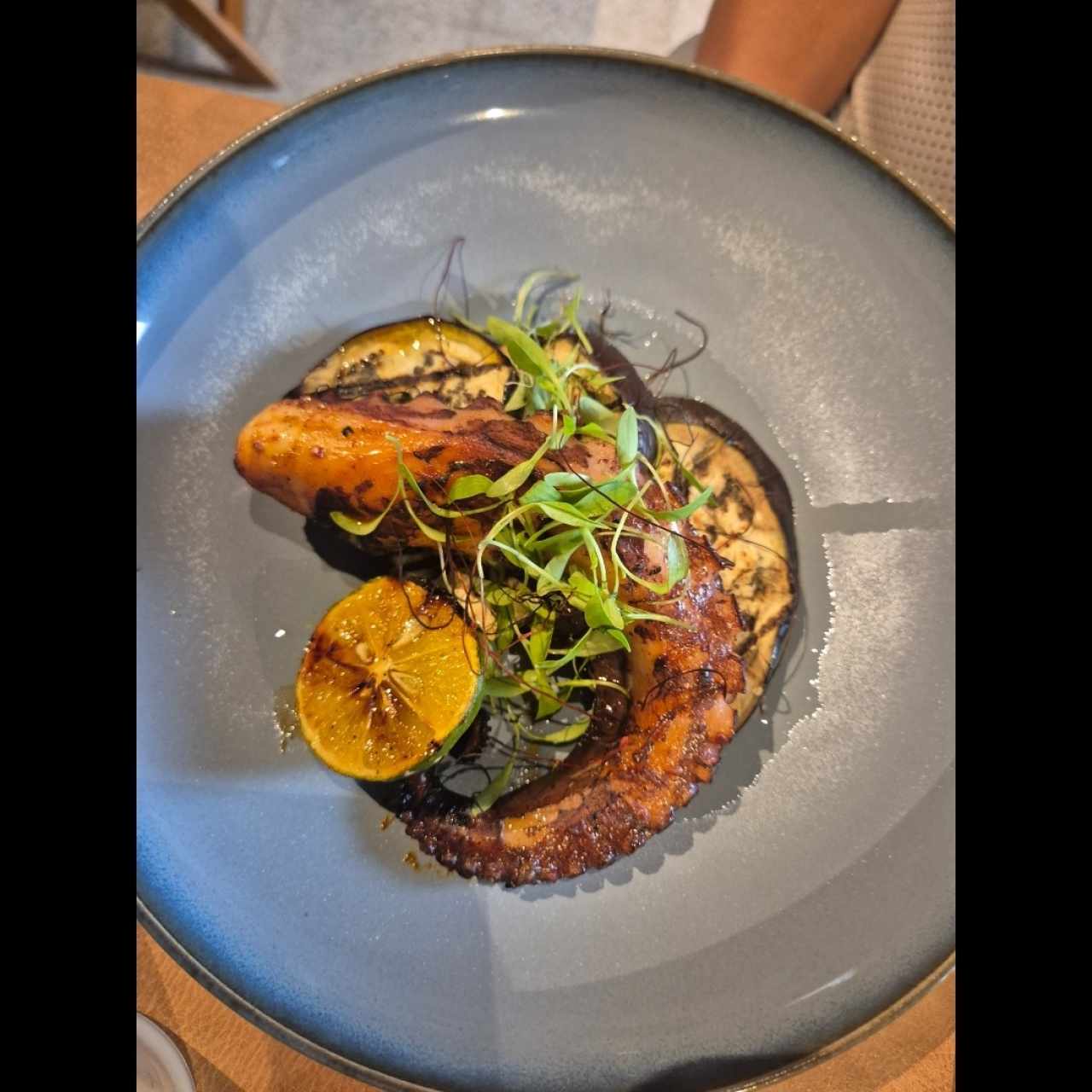 pulpo al grill