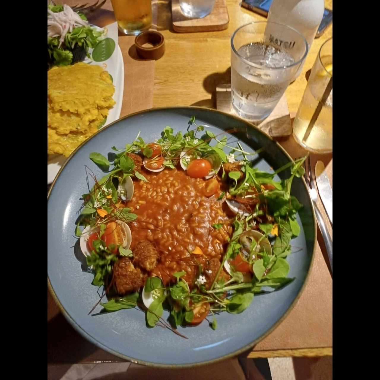 risotto camarones