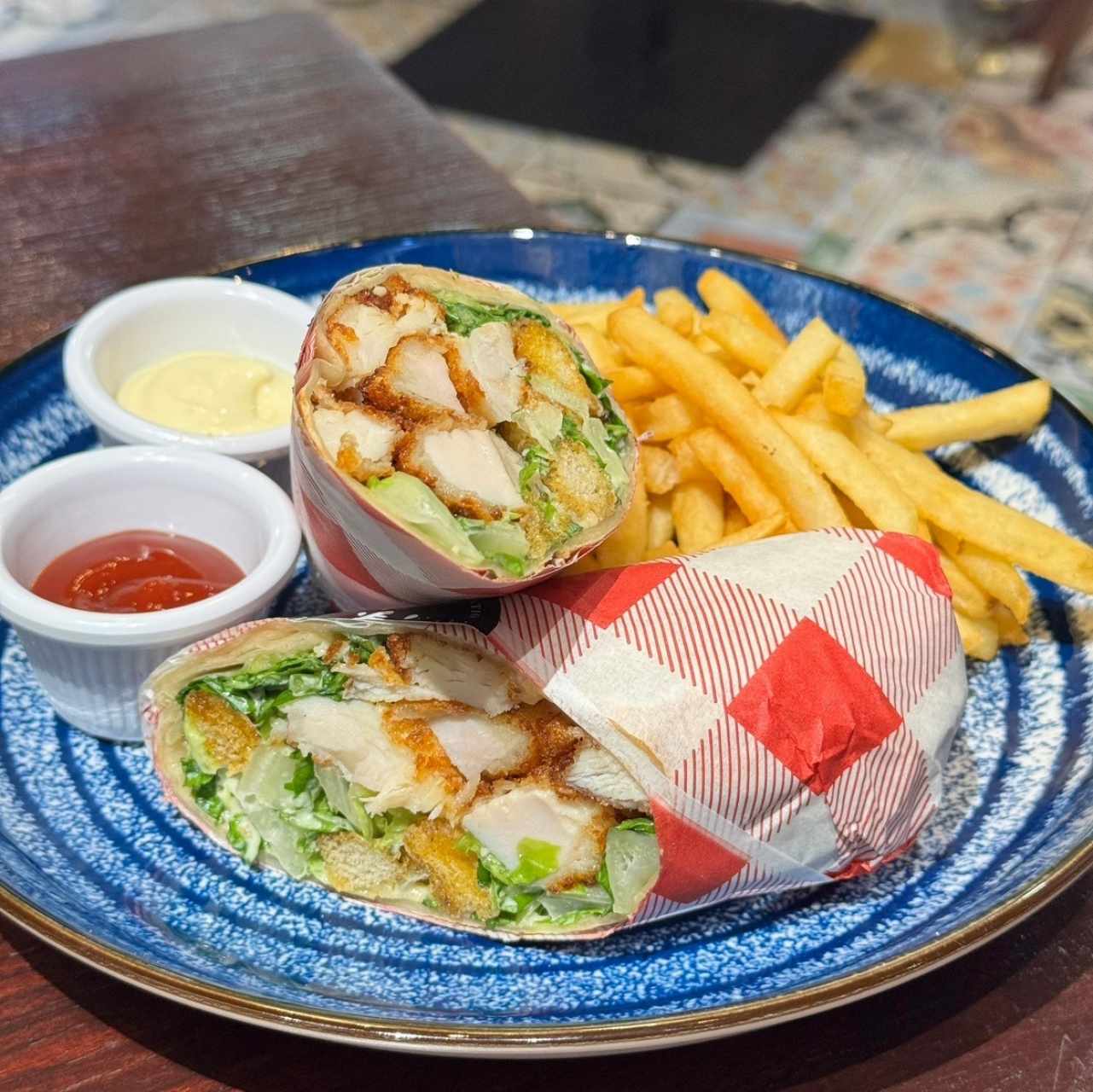 Wrap de pollo