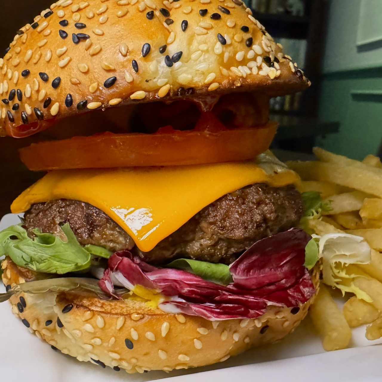 Hamburguesa clásica