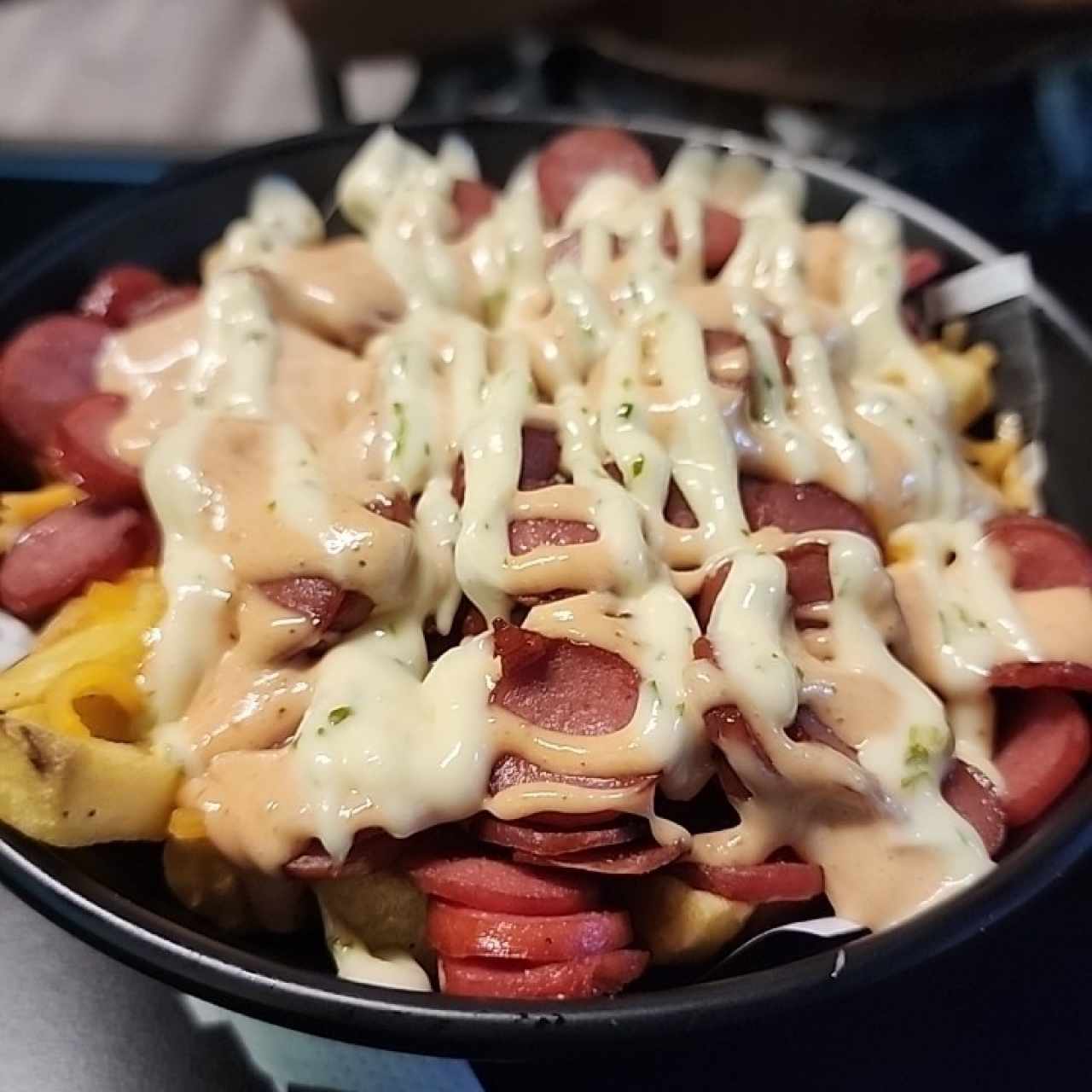 salchipapas