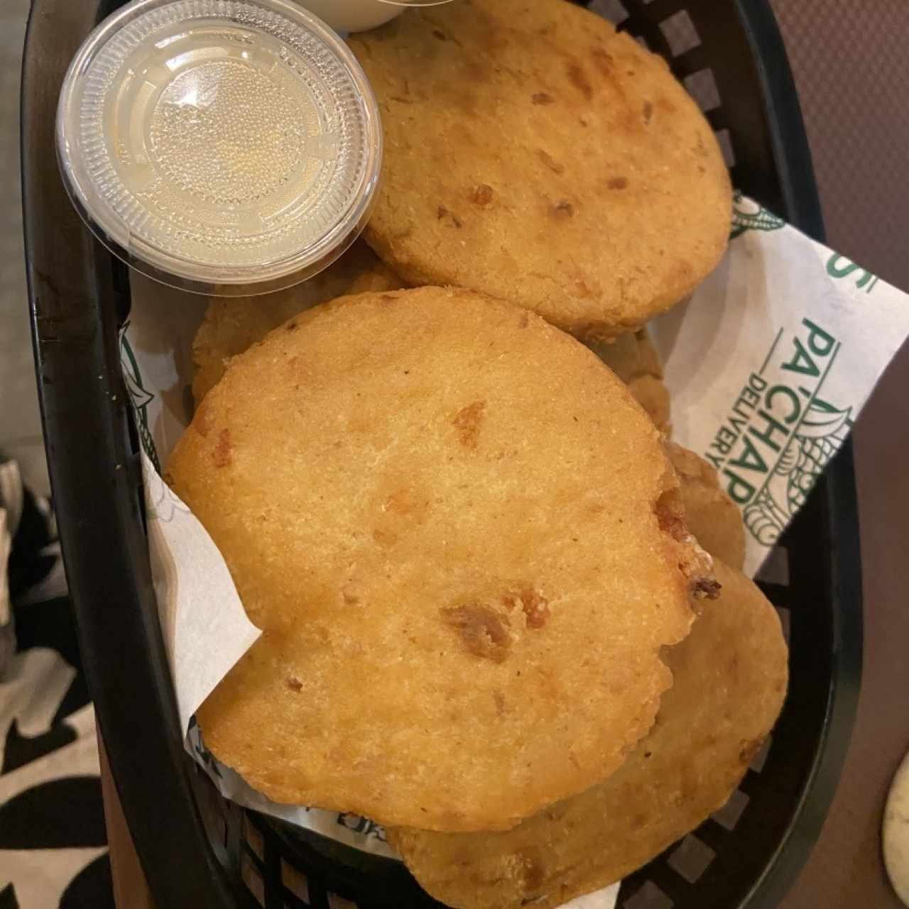 Arepas de chicharrón