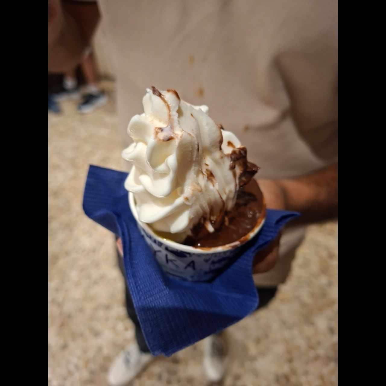 yogurt griego con chocolate 🍫 
